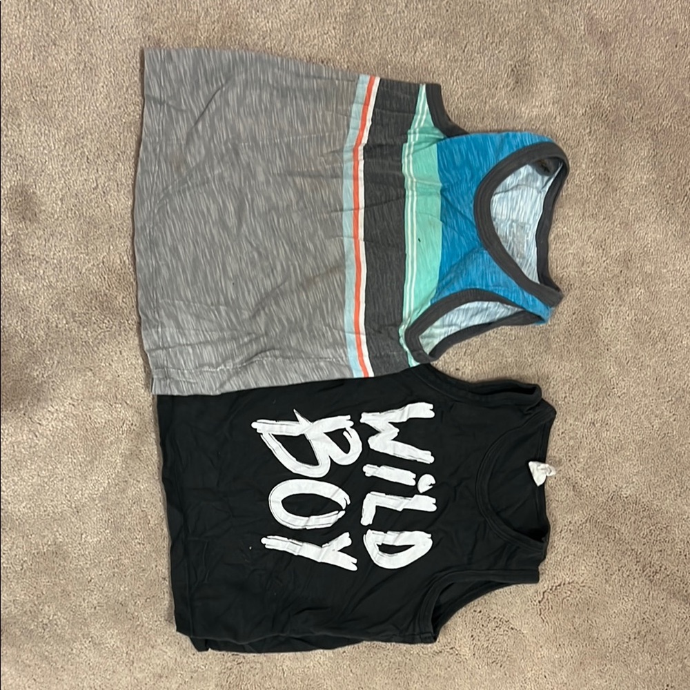 H&M Gray and Black Tank Tops Stylish and Versatile